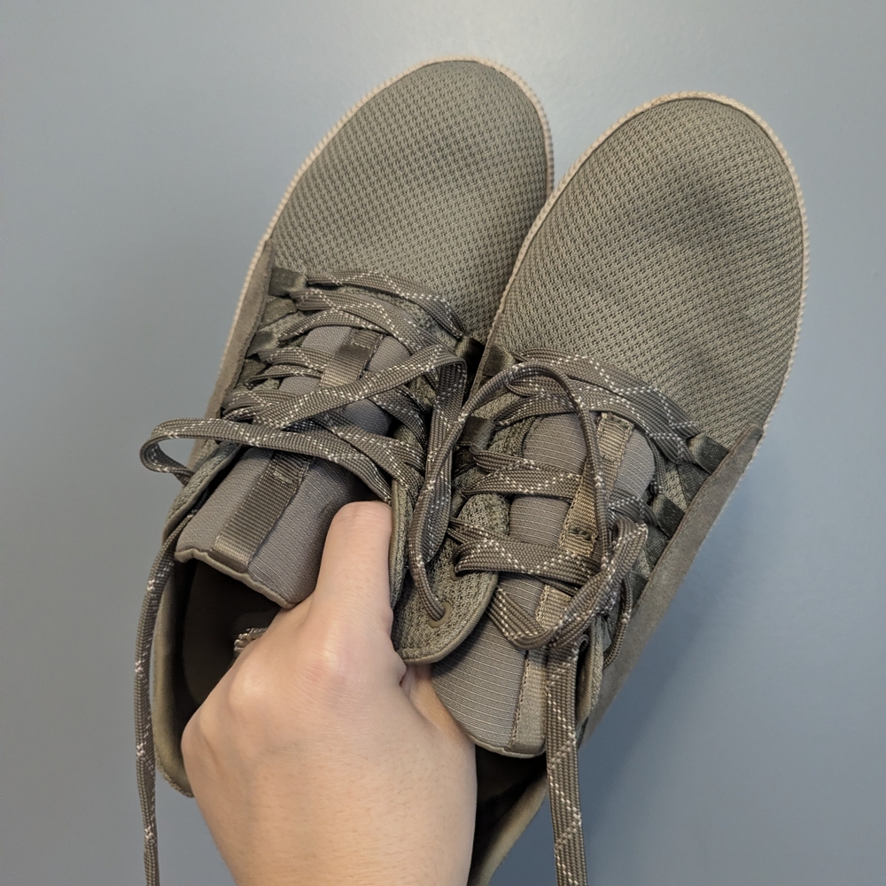 Sorel Olive Green Women's Sneakers, Worn 3x, Good Used Condition